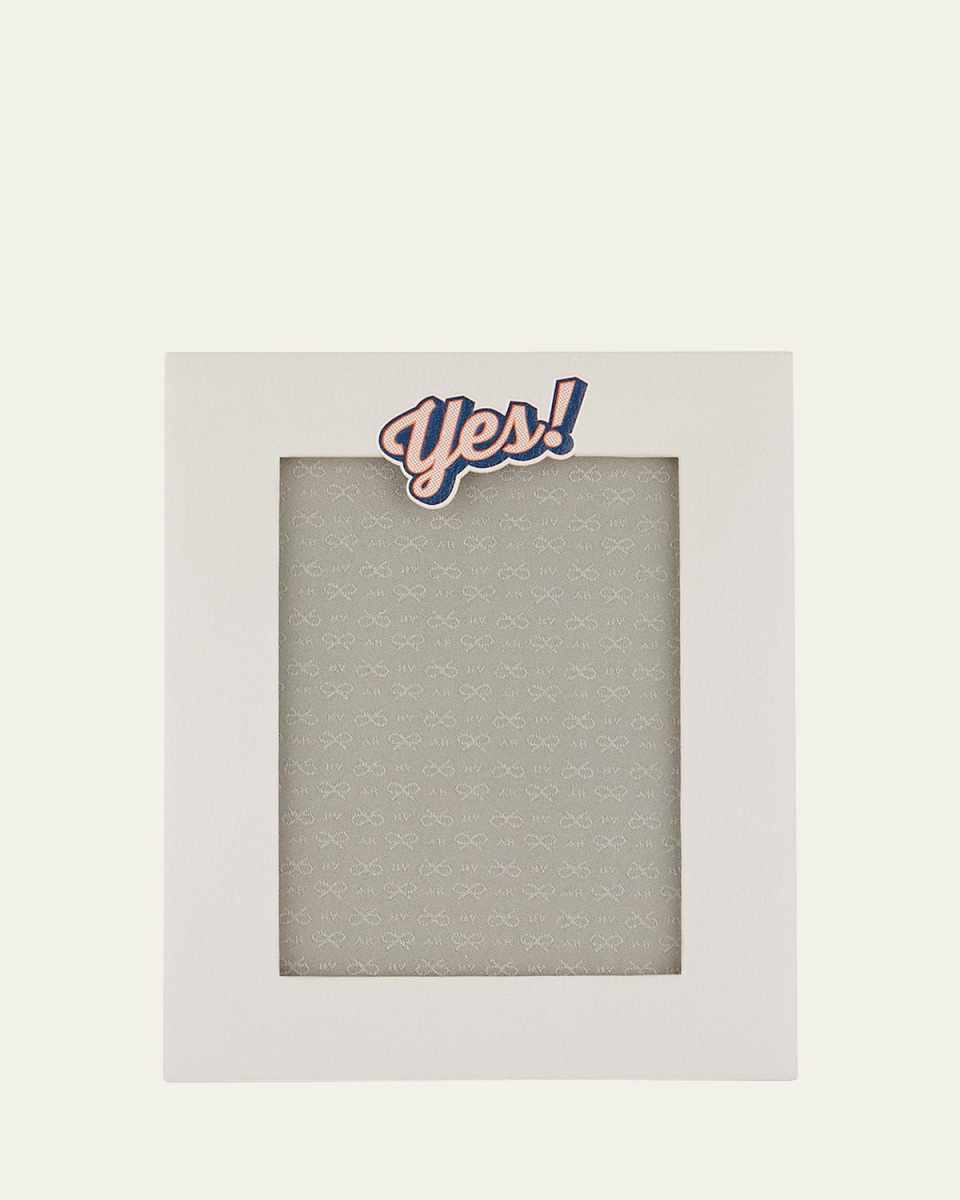 Capra Leather Portrait Photo Frame, 5x7